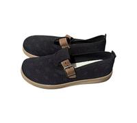 Generisch Mesh Sneakers Weaving Breathable Loafers Soft Sole Casual Shoes with Soft Buckle Simple Retro Ballet Shoes Comfortable Slip On Walking Summer Shoes for Everyday Walking and Garden, black
