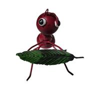 Generisch Metal Ants Garden Decor, Ants Lifting Leaf Animal Figurines, Metal Sculpture Yard Art for Outdoor Decor, Home Decorations for Living Room, Balcony, Bedroom, and Lawn