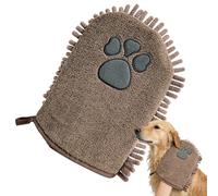 Generisch Microfibre Dog Towel Paw Pattern Absorbent Cleaning Gloves - Puppy Bath Towel - for Animal Shelter, Outdoor, Travel, Park, Home, Dog Salon, Pet Shop, Kennel