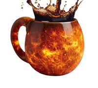 Generisch Mineral Crystal Coffee Cups, Fun Coffee Mug, Planet Design, Tea Cup for Collectors, Children, Astronomy Fans, Film, TV Lovers, Adults, Home, Workplace