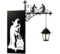 Generisch Mini Library Lantern Halloween Witches Bookcase Light | Retro Reading Corner Lamp for Children Teenagers Adults Students Readers Teacher Study Bedside Table Home Office Living Room