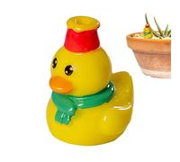 Generisch Miniature Ducks Christmas, 3 cm, Small Resin Figures, Animals for Desk and Collection, Decorative Ducks for Festives, Cakes, Garden & Gift Ideas