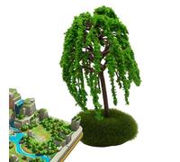Generisch Miniature Landscape Trees - Train Landscape Architecture Tree | Model Railway Landscape, Green Fake Tree for Projects, DIY Landscape Landscape, Forest Landscape
