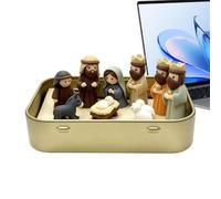 Generisch Miniature Nativity Scene 3D Printed Religious Figures