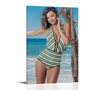 Generisch Miranda Kerr Charming Poster Canvas Wall Art Prints Hanging Photos Creative Decoration Home Arts 24 x 36 Inches (60 x 90 cm)