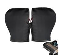 Generisch Mittens for the handlebars, warm windproof insulated gloves, waterproof mittens, for winter mountain biking as well as road cycling, Sowies e-bikes, Sowies scooters, men and women