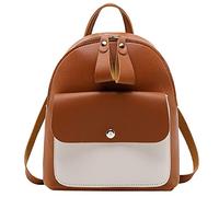 Generisch Mobile Letter Lady Backpack Shoulders Purse Phone Bag Deutet Children's Backpacks (Brown, One Size)
