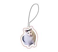 Generisch Mobile Phone Charm Cute | Mobile Phone Lanyard Band | Funny Cat Dog Emoticon Lanyard Keyring for Backpack Bag, Siehe Beschreibung, Acrylic, See description