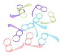 Generisch Mobile Phone Finger Holder, Set of 10 Phone Holder, Finger Clip, Desktop Mobile Phones, Hands Free Mobile Holdings Clips, Handheld Mobile Phone Standing Accessories