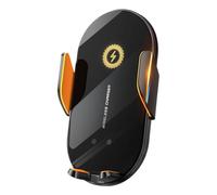 Generisch Mobile Phone Holder for 360 Degree Rotating Wireless Charging Clip with Wireless Charging Car Mobile Phone Holder for Universal Mounting - Universal for Drivers in Car Truck Golf Cart on the