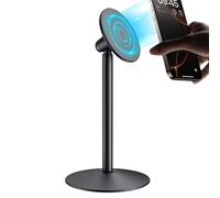 Generisch Mobile Phone Holder for Desk, Portable Non-Slip Silicone Base, 360 Degree Rotating Magnetic Holder for Phones, for Home Office, Travel, Household & Video Calling