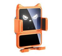 Generisch Mobile Phone Holder for Fast Wireless Charger, Adjustable Mobile Phone Clamp for Vehicles - For Trucks, SUVs, Saloons, Pickup, Scooters, Dashboard, Windscreen, Commuting, Travel Delivery