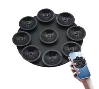 Generisch Mobile Phone Suction Cup Holder for the Back | Silicone Suction Cup Mobile Phone Holder | Magnetic Adhesive Holder as Stand for Home Decoration Family Friends Everyday Life