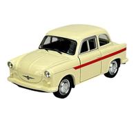 Generisch Model Car Compatible with Trabant P50 / P60 Beige 1/34-1/39 Metal Model Car Die Cast New in Box