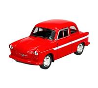 Generisch Model Car Compatible with Trabant P50 / P60 Red 1/34-1/39 Metal Model Car Die Cast New in Box