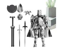 Generisch Modèle De Figure D'action - 360° Figure De Robot Médiéval, Figurine Flexible Du Chevalier Robot | Jouet Articulé Pour Collection, Bureau, ÉTagère, Décoration, Cadeau Pour Et Adultes
