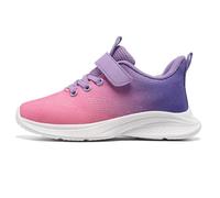 Generisch Modern children's sports shoes for girls with breathable outer material, non-slip outsole for active everyday adventures, pink, 11.5 UK Child