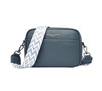 Generisch Modern Shoulder Bag Genuine Cowhide Leather with Slim Design Practical Format for Everyday Style, blue, One Size