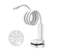 Generisch Monitor Stand, Flexible Long Arm Bracket, Adjustable Clip Clamp with Strong Material, Ideal for Nursery Cot, Kitchen Shelf, Bathroom Furniture, Camera Mount, White Colour