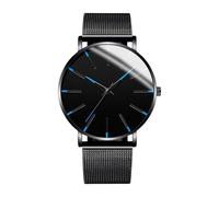 Generisch Montre Élégante Sport et Affaires Bracelet Pour Tenue Décontractée ou Formelle Garde-Temps Polyvalent Pour Père Mari Adult Cadeau Anniversaire Réunion Professionnelle