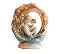 Generisch Mother's Day Figurine - Creative Resin Table Decoration, Mother Home Decoration | Remember The Statue of Companionship, Decorative Resin Mother Figure for Wall and Desk Decoration