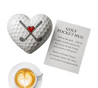 Generisch Motivations Golf Ball Heart Shaped Decoration Ball