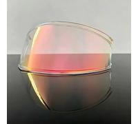 Generisch Motorcycle Helmet Visor Compatible with Shark EVO-ONE 2 for EVO-ONE/EVO ES/EVO GT - Replacement Polycarbonate Visor Scratch Resistant High Light Transmission (Aura Red)