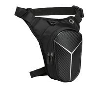 Generisch Motorcycle Leg Holder Bag - Robust Leg Bag | With 2 Zip Compartments Adjustable Bag for Travel Outdoor Commuting Cycling