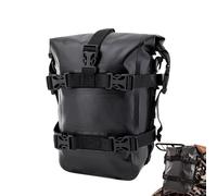 Generisch Motorcycle Rear Bag, Weatherproof Motorcycle Pannier Bag, Bike Side Bag, For Short Trips Adventures and Travel Commuting in the City and