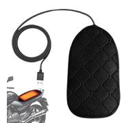 Generisch Motorcycle Seat Cover | Heated Waterproof Seat Cushion - Quick Heating Motorcycle Seat Covers - for Scooters Snowmobile Travel Daily Outdoor Driving Winter Driver