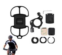 Generisch Motorcycle Smartphone Holder - 360 Degree Rotatable Adjustable Universal Clip | Bicycle Mobile Phone Holder for Driving, Travel, Navigation, GPS Display, Video Recording, Live Streaming and