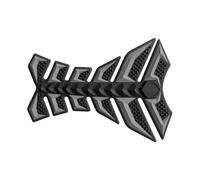 Generisch Motorcycle Stickers & Decals | 3D Fish Bones - Oil Tank Design Self Adhesive Decorative for Adults | Perfect Road Car Modification Accessories, Pad Protection Sticker Emblem