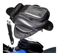 Generisch Motorcycle Tank Bag - Heavy Duty Case, Case, Robust Waterproof Material, Compact Adjustable Design, Secure Sealed Zipper, Exhaust Bag, Dust & Shock Protection