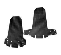 Generisch Mountain Bike Mudguard, Mountain Bike Front and Rear Compatible Mudguard, Foldable Replacement Part for Cycling Paths, Travel, Bicyclist, Parking Drives, Adults, Travel, Fitness Cyclists