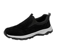 Generisch Mountain Shoes Men's Hiking Shoes Solid Breathable Slip On Comfortable Sports Shoes Plain Lightweight Thick Sole Cushioning Trainers Outdoor Mountain Sports Workout Walking Shoes, 37-43.5 EU