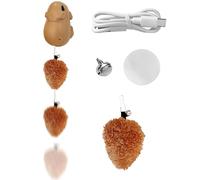 Generisch Movable Cat Toy, Sensor Activated Automatically Interactive, Electronic Cartoon Capybara Toy, for Cats of All Sizes to Play, Move and Against