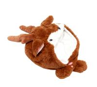 Generisch Moveable Cap Children's Plush Headdress Christmas, Fancy Dress Hat for Holidays, for Girls, Cosplay Enthusiasts, Content Creator Costume, Parties, , Festivals, Video Recording