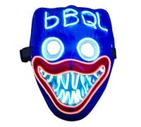 Generisch Movie Poppy El Glowing Mask Halloween Funny Horror Flash Props