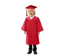 Generisch Multicoloured for Girls Nursery Graduation Bachelor Stage Performance Dress with Hat (RD1, 24/S)