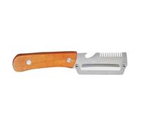 Generisch Multifunctional and Peeler, Multifunctional Portable Stainless Steel Tool and Peeler for Carrots, Potatoes, Pumpkins, Papayas, Kitchen, Home and