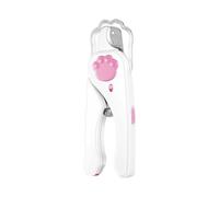 Generisch Multifunctional Pet Nail Clipper with LED Light for Safe Trimming Home Travel Camping Toilet Cleaning Portable Dog Cat (C, One Size)