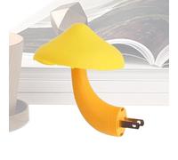 Generisch Mushroom Light | LED Sockets Sensor Night Light Decoration, Socket Night Light, for Children, Bedroom, Bathroom, Home, Bedside Table, Desk, Wall Socket, Indoor