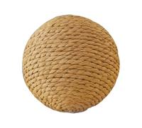 Generisch Natural Sisal Hemp Scratching Ball - Cat Scratching Ball for Interactive, Large Natural Scratching Kitten Interactive Toy | Interactive Rolling Sisal Ball for Cat Scratcher Toy
