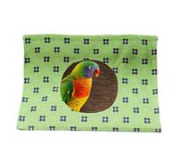 Generisch Nest Bed - Scratch-Resistant Hammock, Flexible Installation Bird Sleeping Bed for Finches and Parakeets such as Cockatiels Macaws Lovebirds