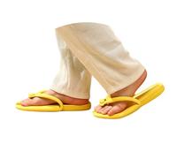 Generisch New Arrivals 2027 Outdoor Flip Flops Beach Sandals for the - Easy Stow Away, yellow, 8 UK