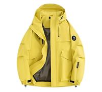 Generisch New Pairs Rushing Jacket Outdoor Layer Wind Jacket Men's Thin Breathable Wind Jacket, yellow, L
