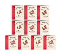 Generisch New Year's Cards - Pattern Crafts, with Envelopes New Year Greetings 2026 - For Holidays, Winter Parties, Business Occasions, Family Reunions and