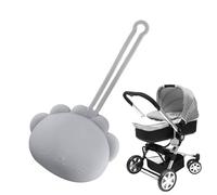 Generisch Nipple Holder Case, Silicone Pacifier Holder Case | Portable Animal Shaped Nipple Holder - Pacifier Holder, Pacifier Organiser, Container for Diaper Bags, Strollers, Prams, blue, see