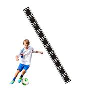 Generisch Non-Slip Agility Ladder Training Mat Soccer Basketball Speed | 250 350 450cm Length Options, 34cm Wide, Shock Absorbing PU Foam, Silicone Non Slip Backing, For Soccer, Basketball, Fitness