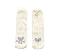 Generisch Non-Slip Socks Women's Non-Slip Socks Women Stopper Socks Warm Thick Winter Socks Soft Cuddly Thermal Socks Non-Slip Hut Socks Casual Christmas Socks Norwegian Socks Grandma Mum